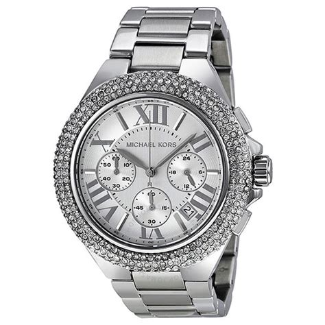 michael kors watch mk5634|michael kors mk5634 sport camille chronograph silver .